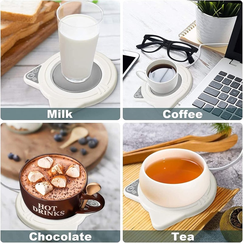 Azonee Electric Coffee Mug Warmer & Beverage Heater with Auto Shut Off - Image 3