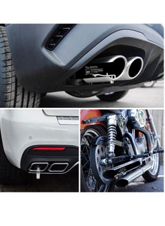 KASTWAVE Aluminum Alloy Universal Turbo Whistle,  Car Tail Whistle, Turbo Sound Exhaust Muffler Pipe Whistle Car Roar Maker, Car Blow off valve Tip Simulator Whistler (Black)  - Image 4