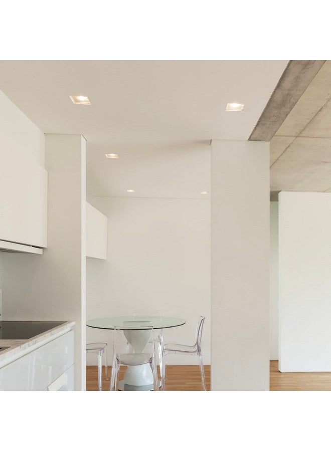 Maxxima 4” Trimless Ultra-Thin Recessed Anti-Glare LED Downlight Canless IC Rated 1000 Lumens 5 Color Temperature Selectable 2700K/3000K/3500K/4000K/5000K Dimmable 90 CRI 5 CCT Square Slim J-Box Incl. - Image 4