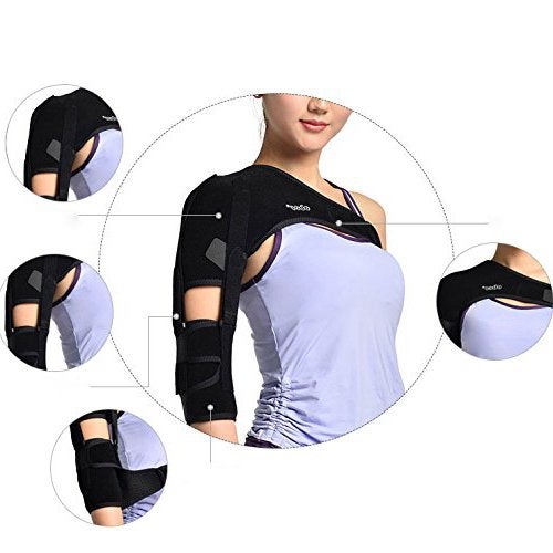 Airgoesin Shoulder Brace Support Arm Sling for Stroke Hemiplegia Subluxation Recovery, Right Shoulder - Image 2