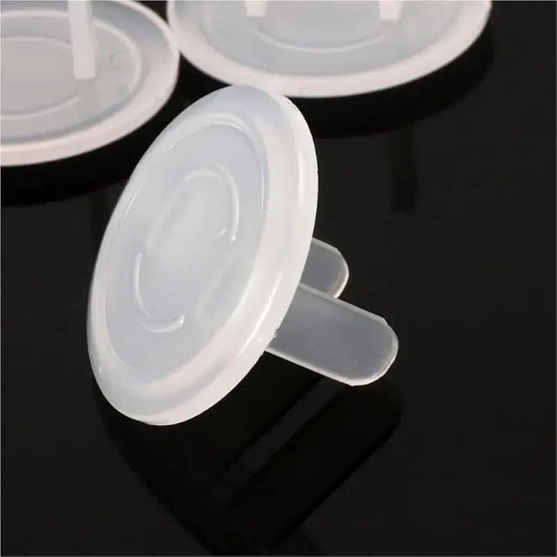 أغطية قابس الأمان الكهربائي الأبيض 100 قطعة حماية المنزل للأطفال - Image 5