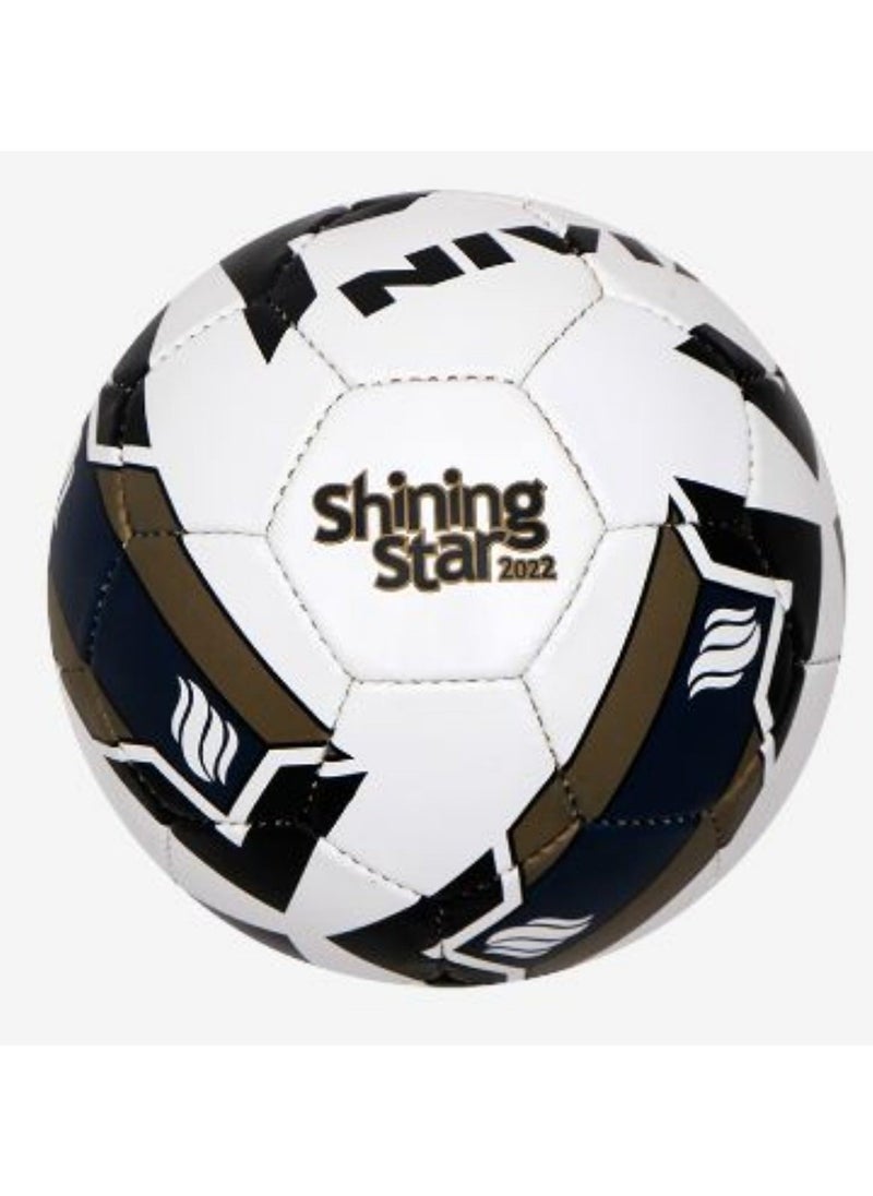 Shining Star IMS International Match Ball Standard Football, Size 5 | Hand Stitched | 32 Panel | Waterproof | Soccer Ball | Butyl Bladder Core