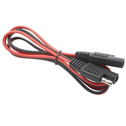 WMYCONGCONG 4 PCS SAE to SAE Extension Cable Quick Disconnect Wire Harness Connector 3 Feet, 18 Gauge (4 PCS 3Ft) - Image 2