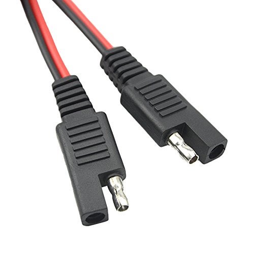 WMYCONGCONG 4 PCS SAE to SAE Extension Cable Quick Disconnect Wire Harness Connector 3 Feet, 18 Gauge (4 PCS 3Ft) - Image 4