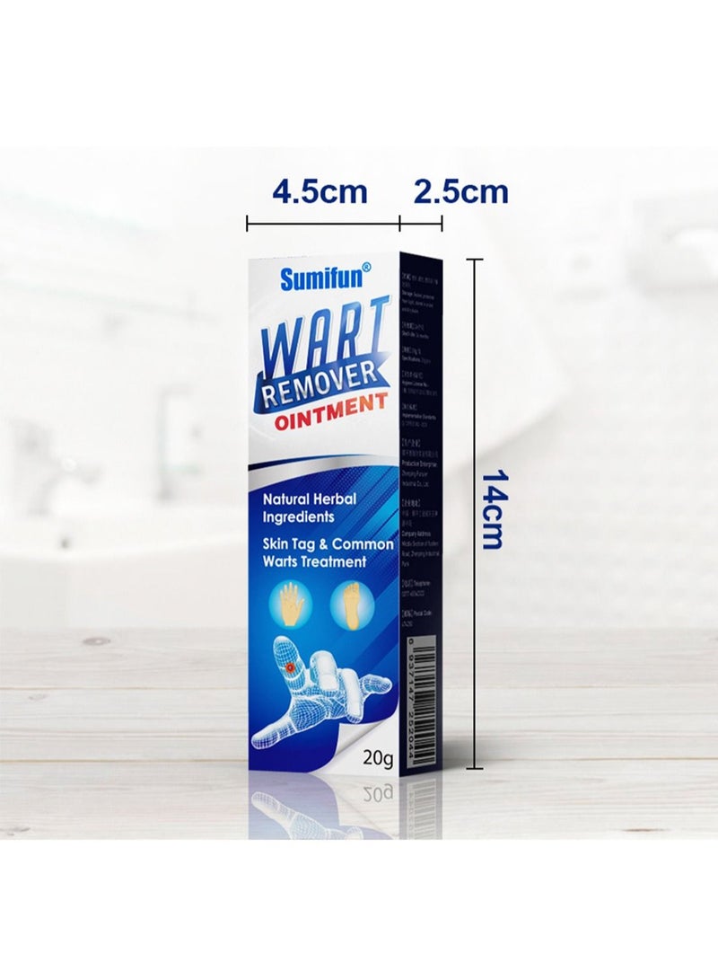 Sumifun Wart Removal Ointment Cream Skin Treatment With Natural Herbal Ingredients for The Treatment Of Common Warts Effective And Safe - Image 4