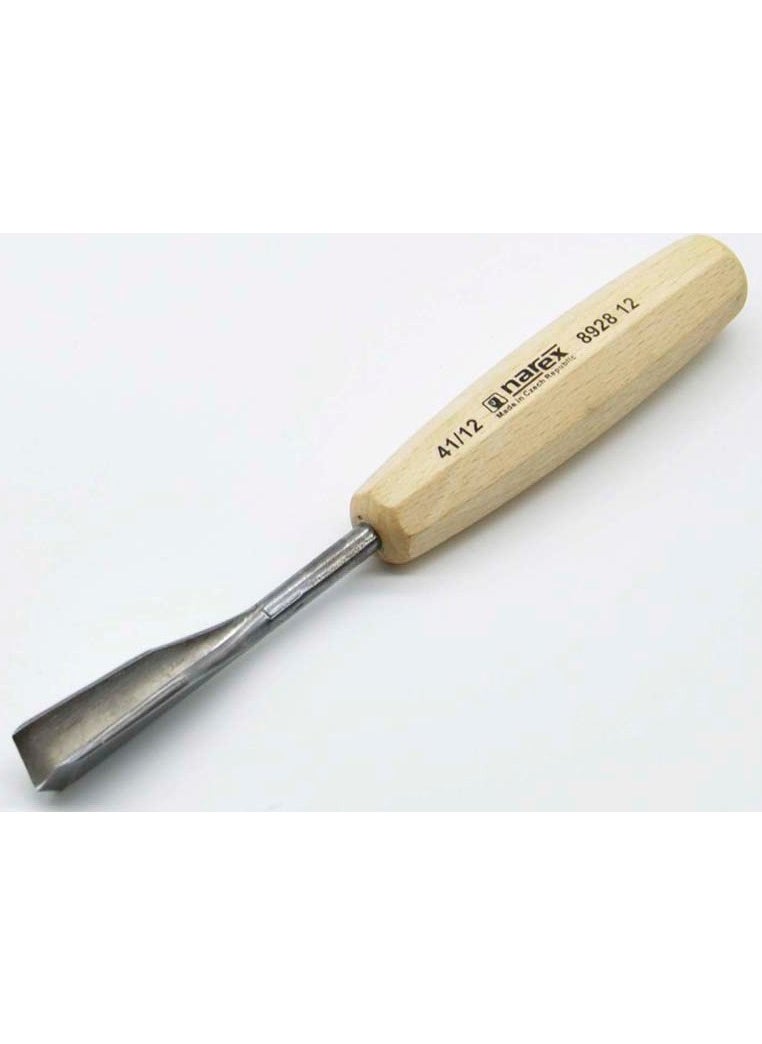 NAREX 892812 Wood Line Standard V Mouth (60 °) Carving Chisel 12X90 Mm  - Image 1