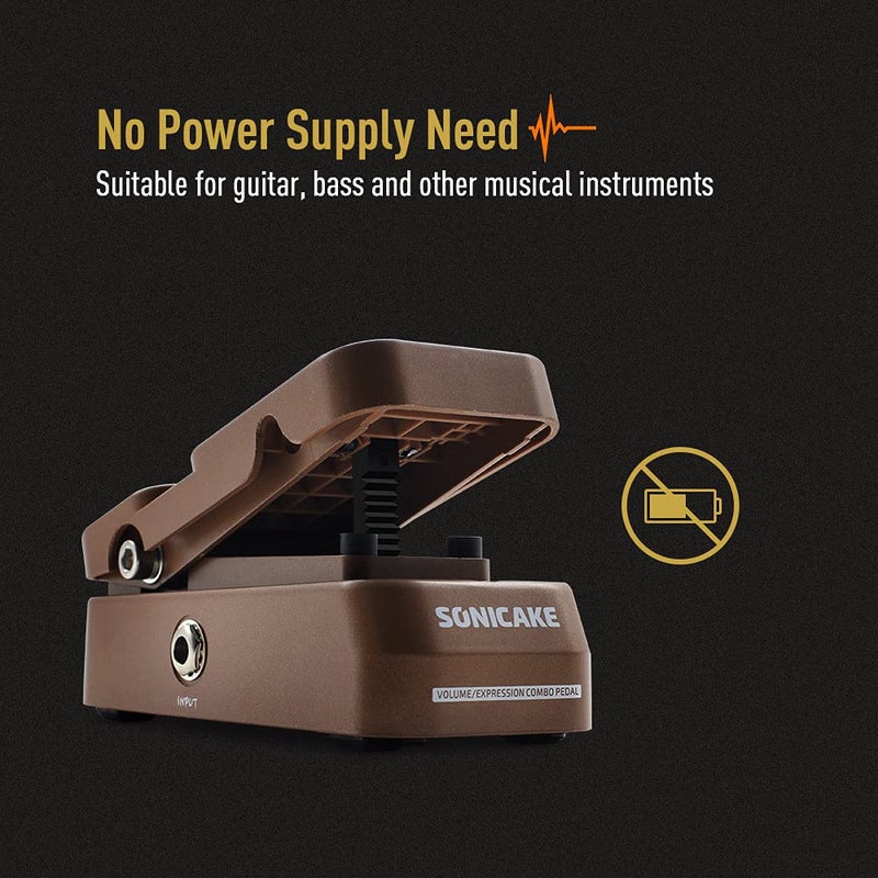 SONICAKE بيدال الصوت والتعبير السلبي من سونيك كيك، بيدال صوت صغير للجيتار - في إكسبريس - Image 5