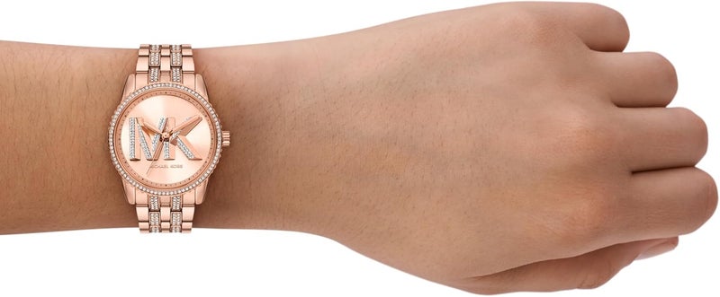 مايكل كورس Women Michael Kors Women's Bryant Three-Hand Rose Gold-Tone Stainless Steel Watch - Image 5