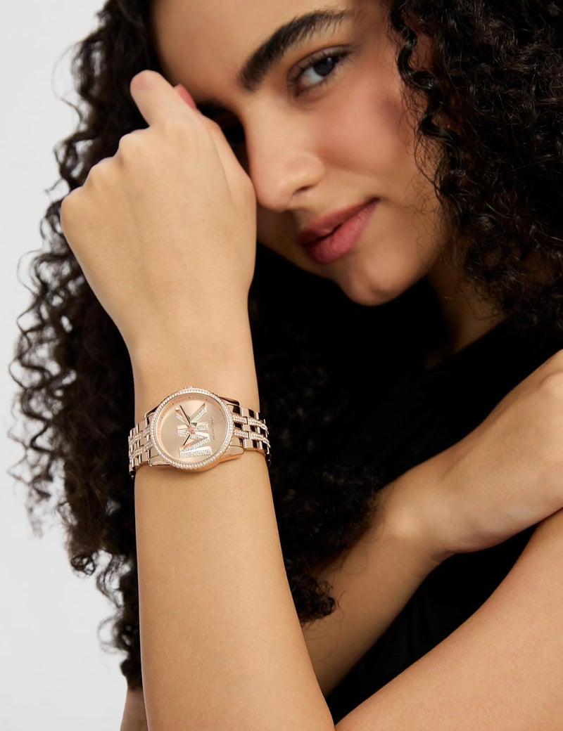 مايكل كورس Women Michael Kors Women's Bryant Three-Hand Rose Gold-Tone Stainless Steel Watch - Image 2