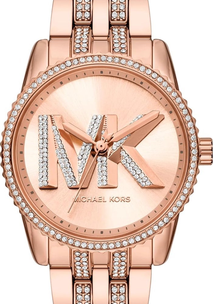 مايكل كورس Women Michael Kors Women's Bryant Three-Hand Rose Gold-Tone Stainless Steel Watch - Image 1