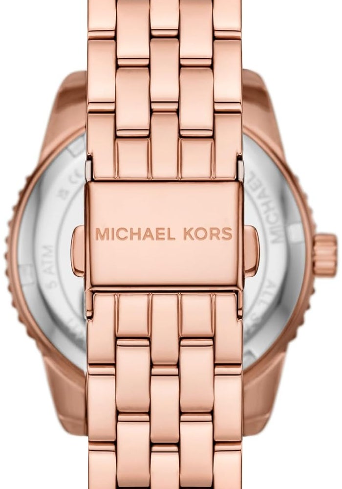 مايكل كورس Women Michael Kors Women's Bryant Three-Hand Rose Gold-Tone Stainless Steel Watch - Image 3