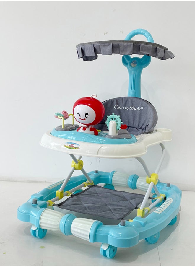 kiddoz Baby Walker - Light Blue  - Image 2