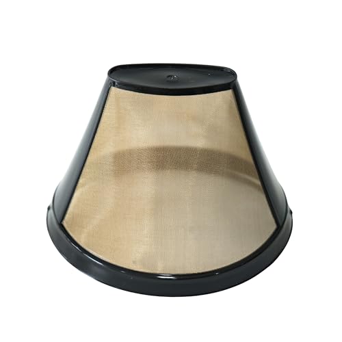 TRONMEI Reusable Coffee Filter #4 Cone for 8-12 Cup, for Ninja & Cuisinart Coffee Makers, Permanent Basket with Stainless Steel Mesh, BPA-Free (1-Pack) - Image 3