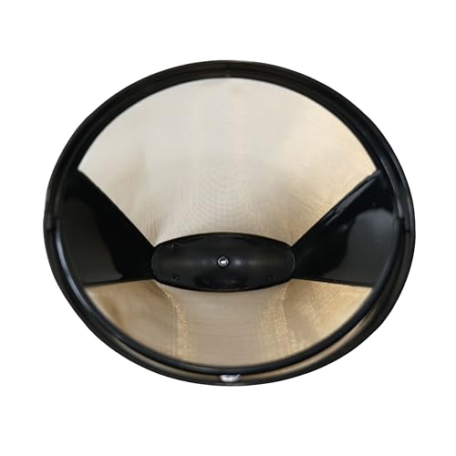 TRONMEI Reusable Coffee Filter #4 Cone for 8-12 Cup, for Ninja & Cuisinart Coffee Makers, Permanent Basket with Stainless Steel Mesh, BPA-Free (1-Pack) - Image 4