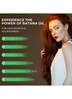 Mysense Mysense Raw Batana Oil for Hair Growth, 100% Natural Pure and Unrefined Dr. Sebi Hair Oil, Scalp and Hair Care for Women & Men, Prevent Hair Loss, Promote Hair Thickness, 60 g  - Image 3
