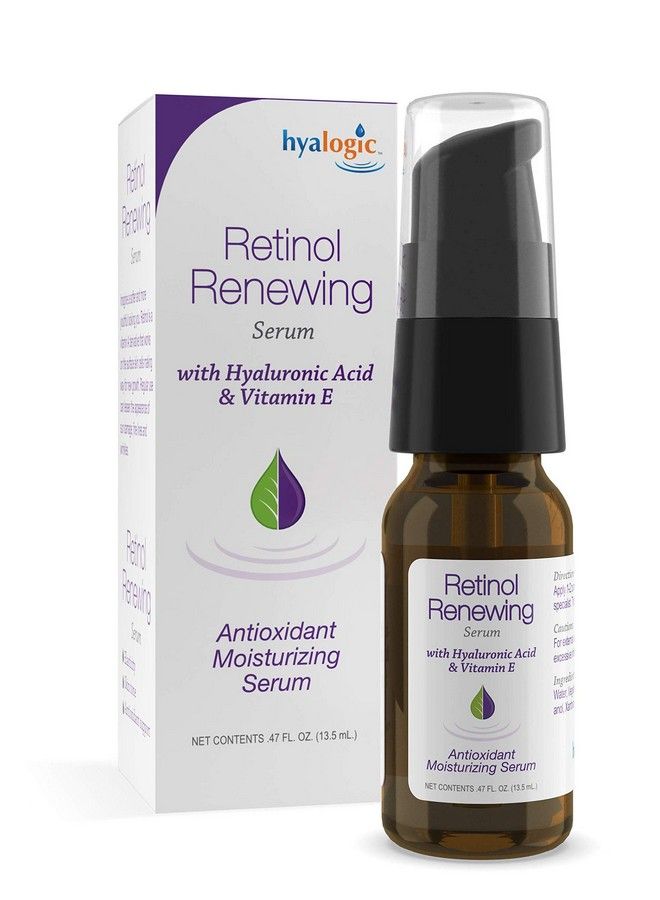 Hyalogic Retinol Serum Skin Renewal & Wrinkle Repair Face Serum With Hyaluronic Acid & Vitamin A For Clearer Radiant Looking Skin (.47 Fl Oz.) - Image 2