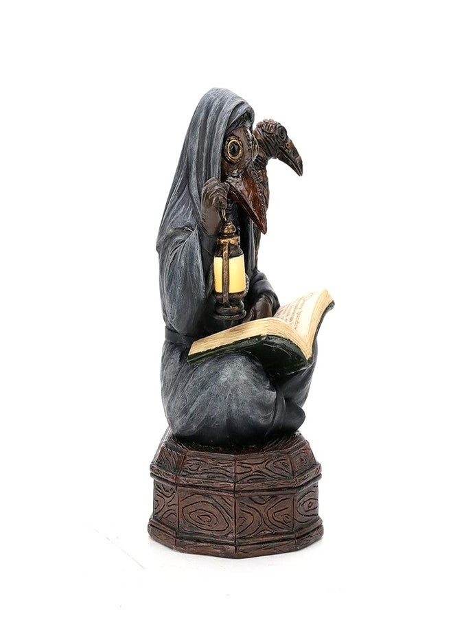 Veronese Design 5 1/8" Mortician Apothecarius Steampunk Plague Doctor Resin Sculpture Handpainted Figurine - Image 3