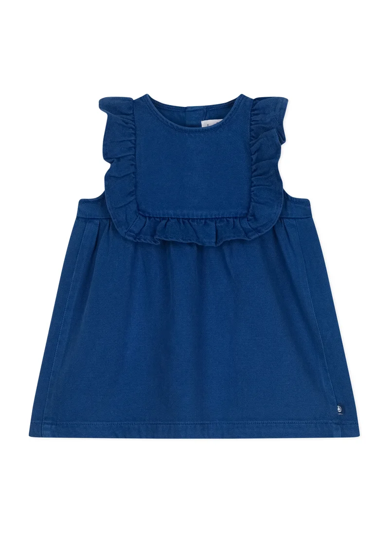 Petit Bateau Babies' cotton/lyocell sleeveless dress