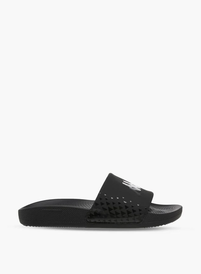 Kappa Men Men Logo Print Slides