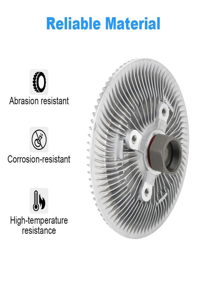 VANJING Engine Cooling Fan Clutch Compatible with Dodge Ram 1500 2500 2009 2010, Ram 1500 2500 2011 2012 2013 V8 4.7L Replace 2931, 55056860AB, 55056860AC - Image 4