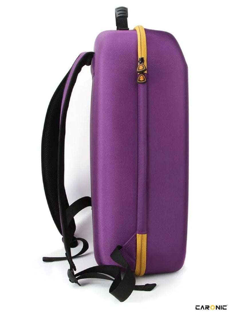 Storage Bag Travel Protective Case Handbag Shoulder compatible With PS5 Console Storage Package Purple