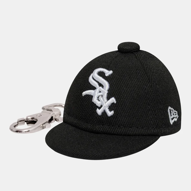 New Era Black Men's MLB Chicago White Sox Mini Cap Keychain for Men | Best Price UAE