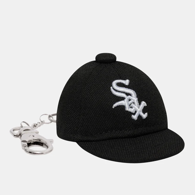 New Era Black Men's MLB Chicago White Sox Mini Cap Keychain for Men | Best Price UAE