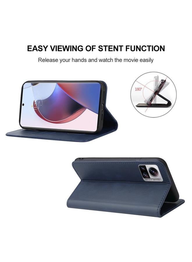 اس-توب جراب لهاتف موتورولا إيدج 30 ألترا بغطاء جلدي بإغلاق مغناطيسي - Image 4