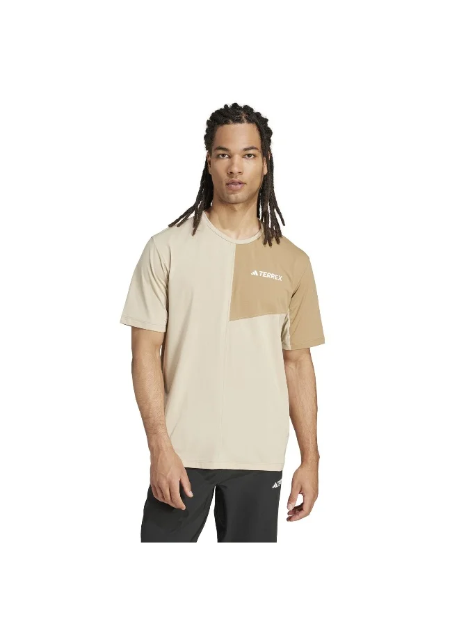 Adidas Adidas Mt Tee Beige T-Shirt (Short Sleeve) T-Shirts For Men