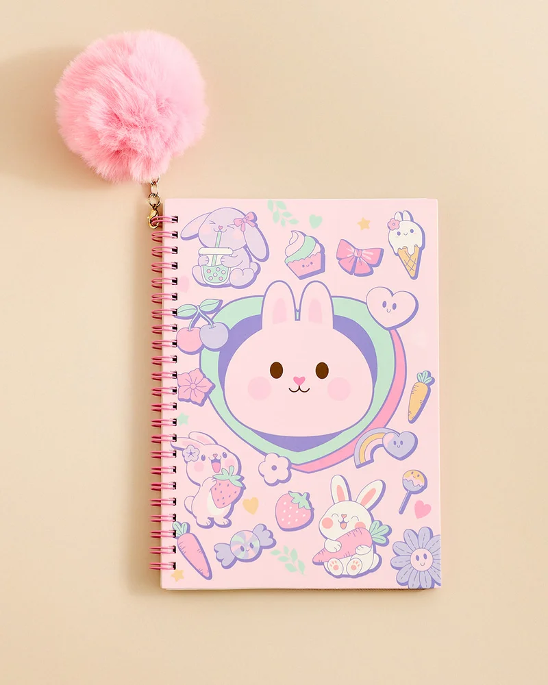 Redtag Pink Stationery Set
