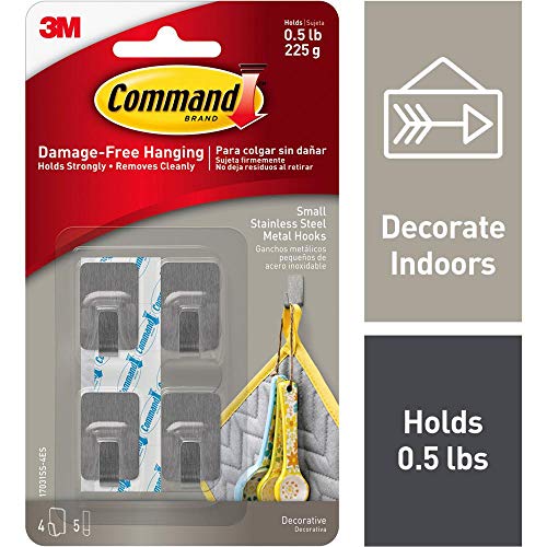 Command METAL HOOK 4PK .5LB - Image 1