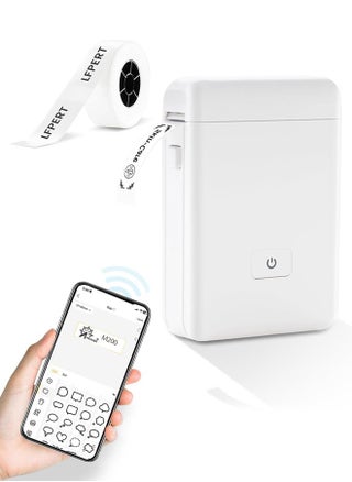Wireless Label Printer, Inkless Thermal Maker with 1 Roll 15*30mm White Tape, Smart and Portable - pzsku/Z91134EA08907AAD7D4A1Z/45/1750286361/058a1285-ff2f-4574-be10-5bca796e7a31