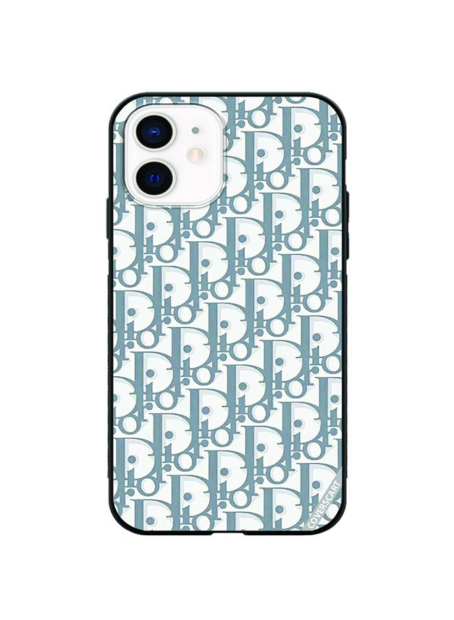 COVERSCART Protective Case Cover For Apple iPhone 12 Mini Dior Design Multicolour