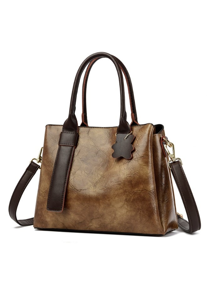 Rup Art Vintage Large Capacity Fashion Handbag - Timeless & Versatile Shoulder Bag for Women’s Style  - Image 2
