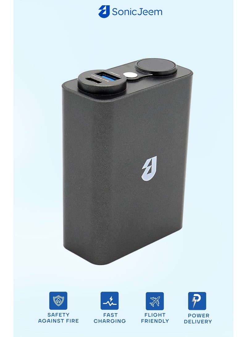 Sonic Jeem Power Bank (Rahaal)A symbol of power and durability, PD, with a power of20W (SJ502B) - Image 5