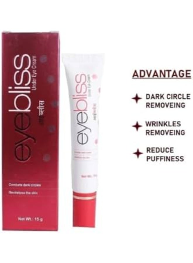 Eye-Bliss jubilation New Eyebliss Under Eye Cream, 15G Vitamin C 20% Face Serum 30 Ml - Image 3