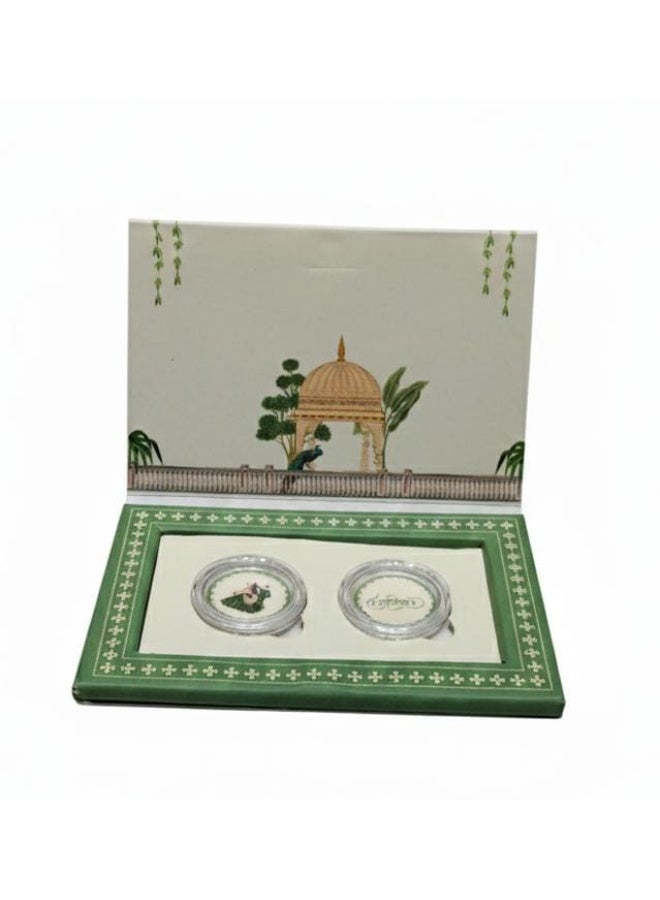 خشبو جويلز عملة فضية من نوع شوبفيفاه شاجون وزنها 2 جرام - Image 2