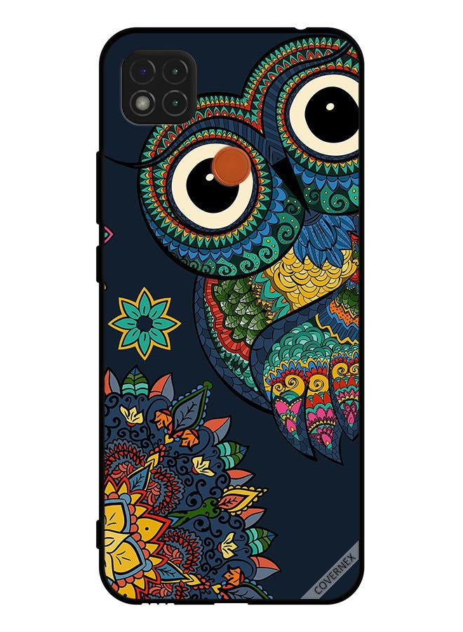 Covernex Protective Case Cover For Xiaomi Redmi 10A Floral Owl - Image 1