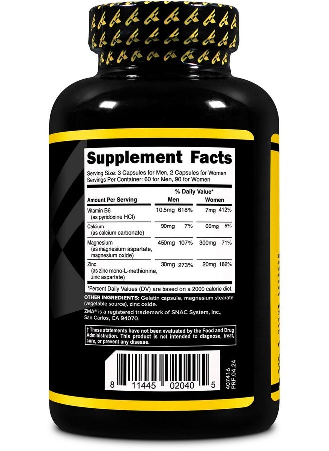 Primaforce - Primaforce ZMA Dietary Supplement, 180 Capsules - Image 1