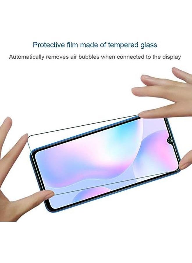 2 Pack, Compatible With Xiaomi Redmi 9A Redmi 9C Screen Protector, Tempered Glass For Redmi 9A Redmi 9C, 9H Scratch Resistant, Bubble Free, Easy To Install