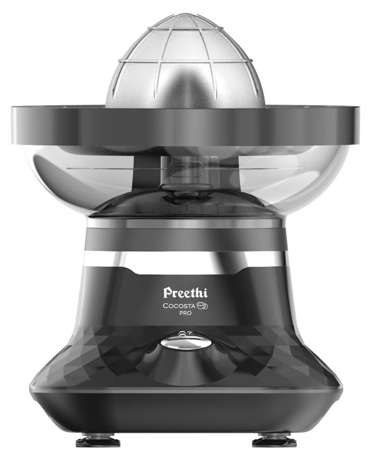 Preethi Cocosta Pro KP002 Coconut Scraper&Citrus Juicer,100% Safe Dual Protection Scraper With Safety Switch&Silicon Cap,Spillage Free Collection Bowl,100 Watts,2Yr Guarantee,Lifelong Free Service - Image 1