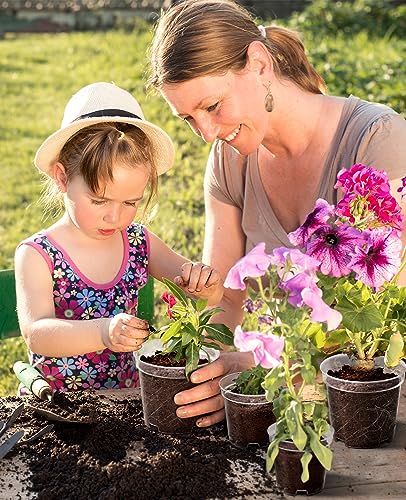 homenote Clear Nursery Pots for Plant,3/4/5 Inch Plant Pot for Planting Plastic Seedling with Drainage Holes Seed Starter Flower High Transparency 20 Labels Excellent Hardness(30 Pack) - Image 4