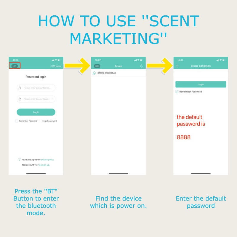 JCLOUD Smart Scent Air Machine with Cold Air Diffusion System for Home, Waterless Plug-in Essential Oil Diffuser 100ml, Portable Bluetooth Control Aromatherapy Diffuser for Large Room, Spa, Office - Image 5