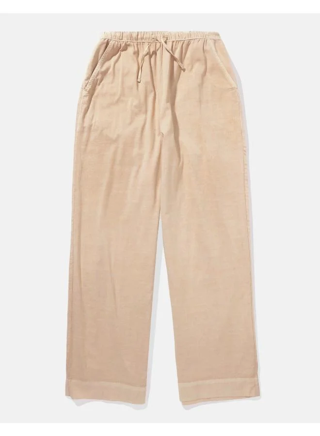 American Eagle AE High-Waisted Wide-Leg Pull-On Pant
