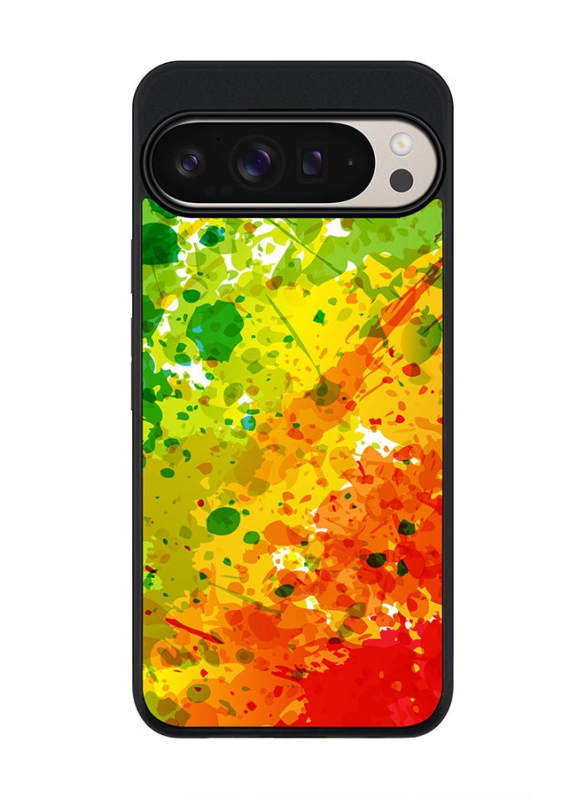 Stylizedd For Google Pixel 9 Pro XL Case,Slim fit Camera Protection, Shockproof Thin Phone cover - Tropical Splash - Image 1