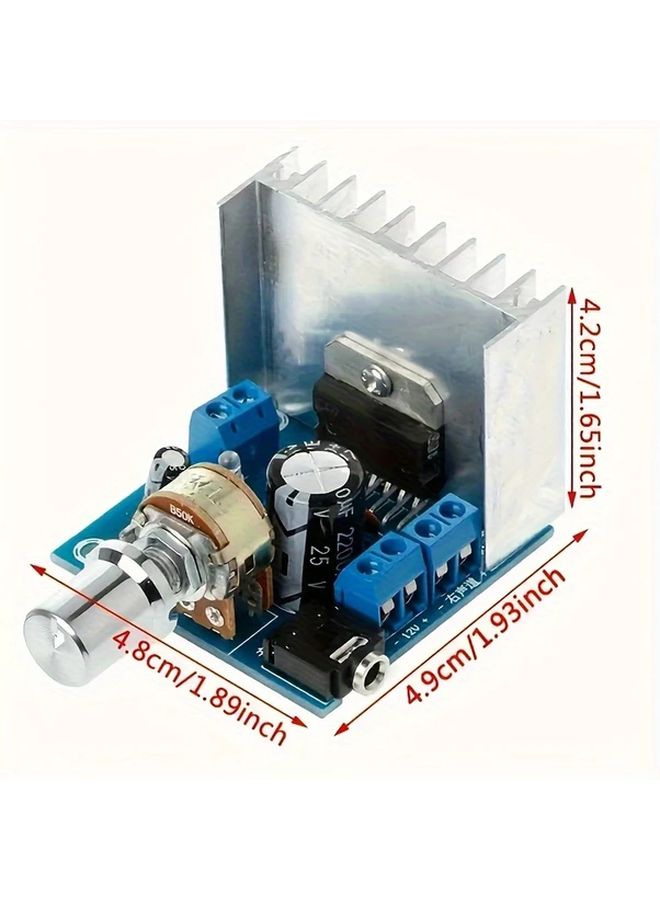 TDA7297 Dual Channel Stereo Audio Amplifier Module Board Kit 1pc - Image 2