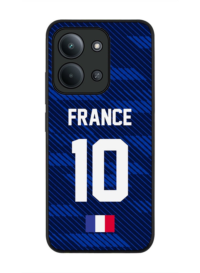 Stylizedd For Xiaomi Redmi 15C 4G Case,Slim fit Camera Protection, Shockproof Thin Phone cover  - Football Team France World Cup 2026