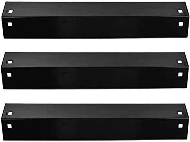 Adviace Grill Replacement Parts for Char Griller Chargriller 5050 5650 3001 Grills, Porcelain Steel Heat Plate, Heat Shield, Flame Shield, Burner Cover, Flavor Bars Replacement for Chargriller, King Griller - Image 1