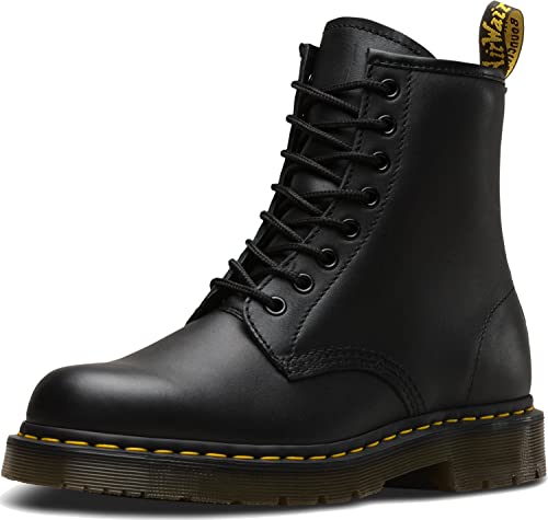 Dr Martens Dr. Martens 1460 Originals 8-Eye, Unisex, Black, Soft Toe, Slip Resistant, 6 Inch Work Boot (12.0 MW) - Image 1