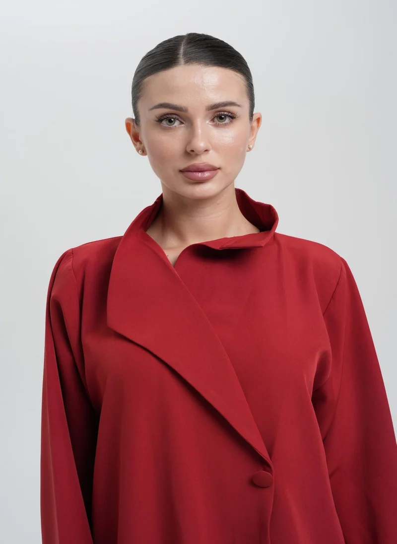 ميم باي ماريا High collar abaya